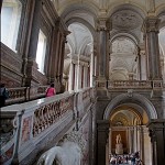 Palais de Caserte, intérieur. פנים הארמון בקאזרטה